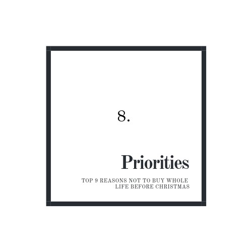 8. Other financial priorities