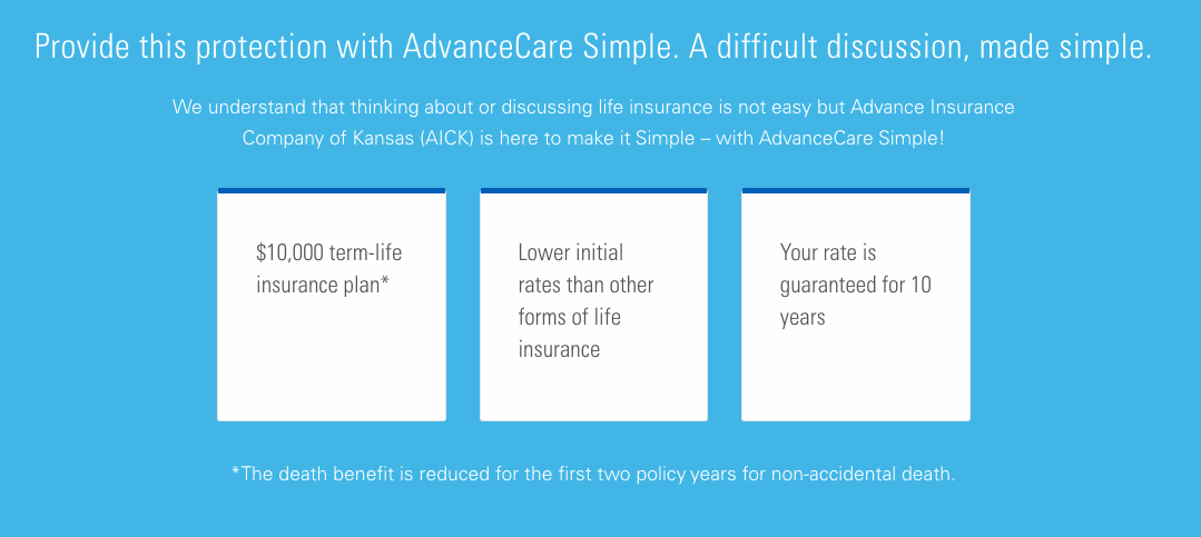 AdvanceCare Simple Life Insurance