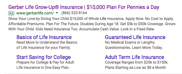 gerber whole life insurance