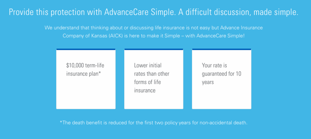 Advance Insurance Company of Kansas AdvancedCare 
