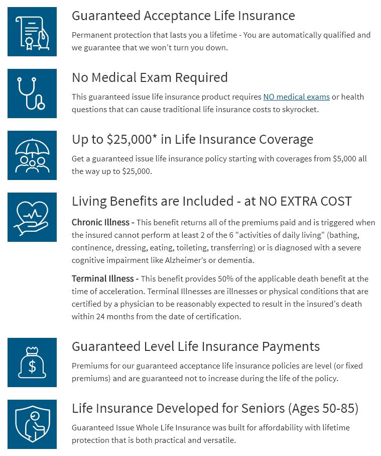 Guaranteed Issue Whole Life Insurance