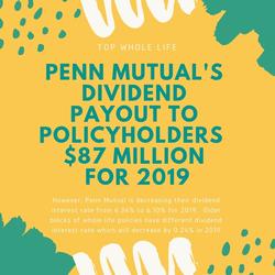 Penn Mutual 2019 Dividend